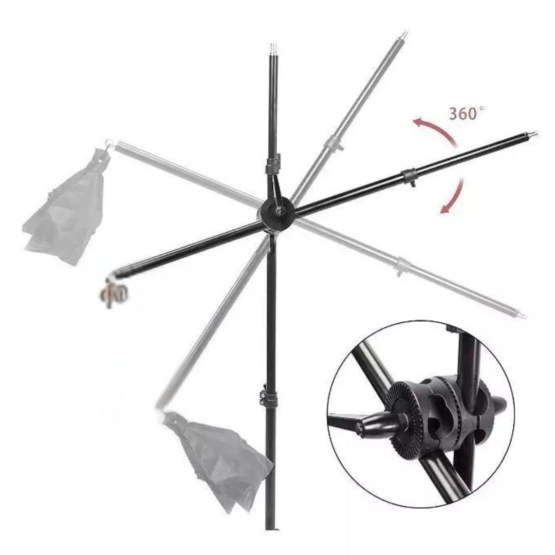 4ft Overhead Boom Arm Stand for Mobile Video & Podcasting