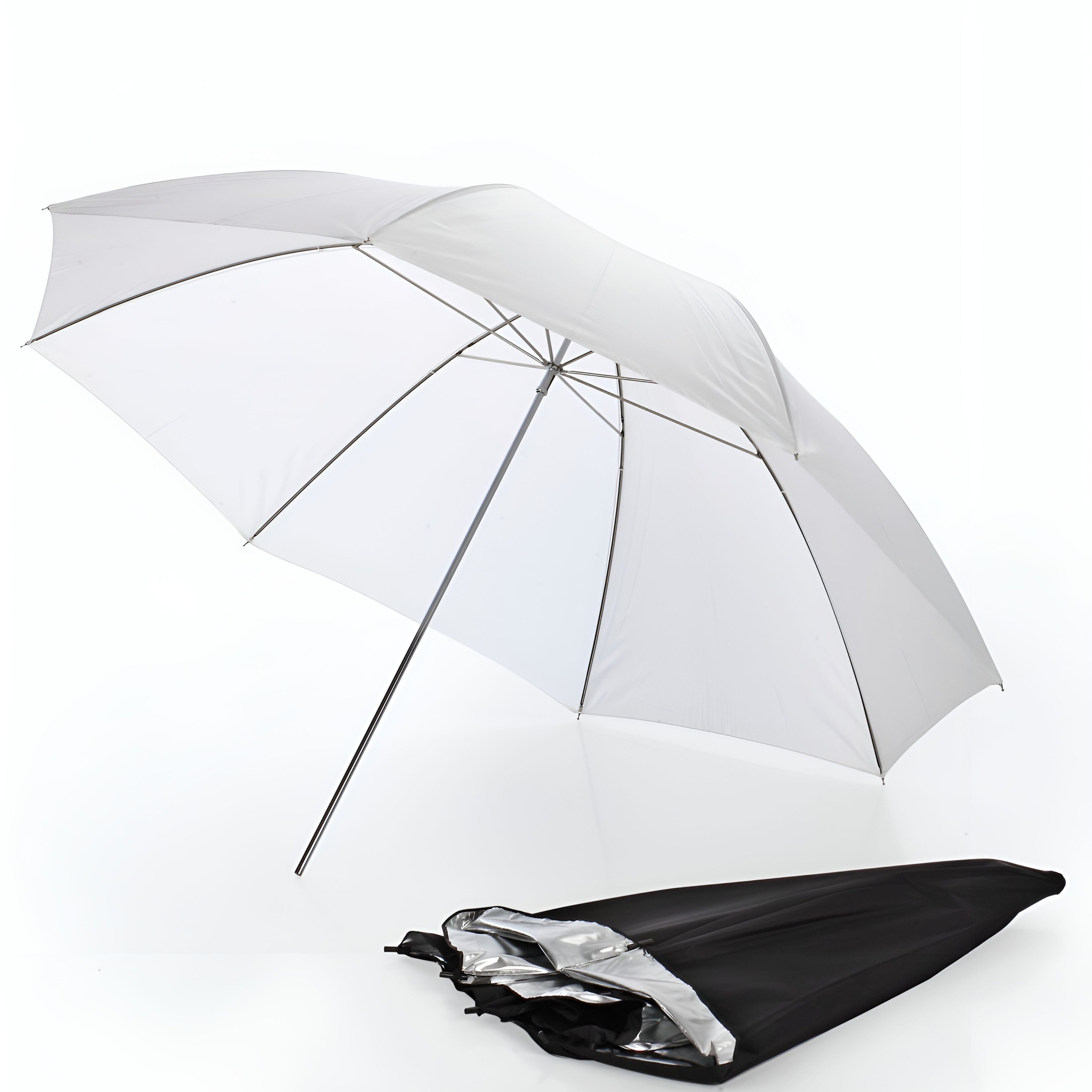 33 inch/83 cm Black/White Reflective Studio Umbrella