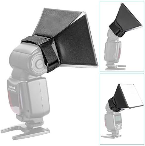 Universal Camera Flash Softbox Diffuser Kit for Canon Nikon Speedlights