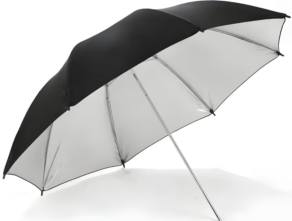 33 inch/83 cm Black/White Reflective Studio Umbrella