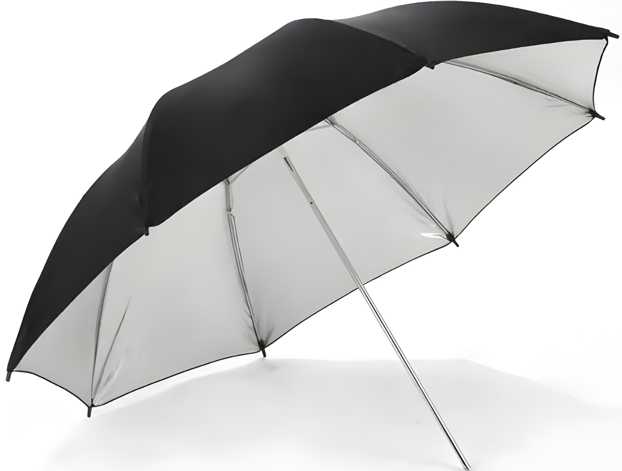 33 inch/83 cm Black/White Reflective Studio Umbrella