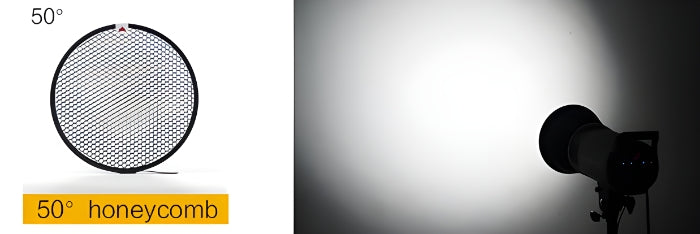 Honeycomb Grid for 7" Standard Reflector Diffuser And Barndoors