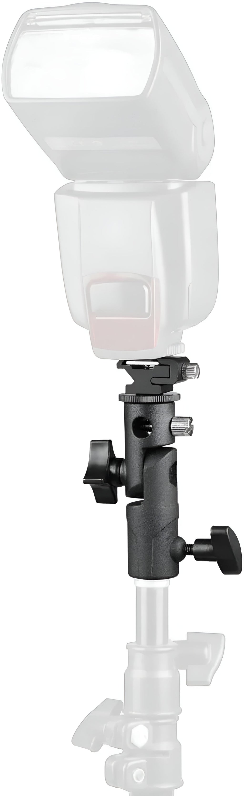 Universal Metal Flash Hot Shoe Speedlite Umbrella Holder Light Stand Grip Bracket