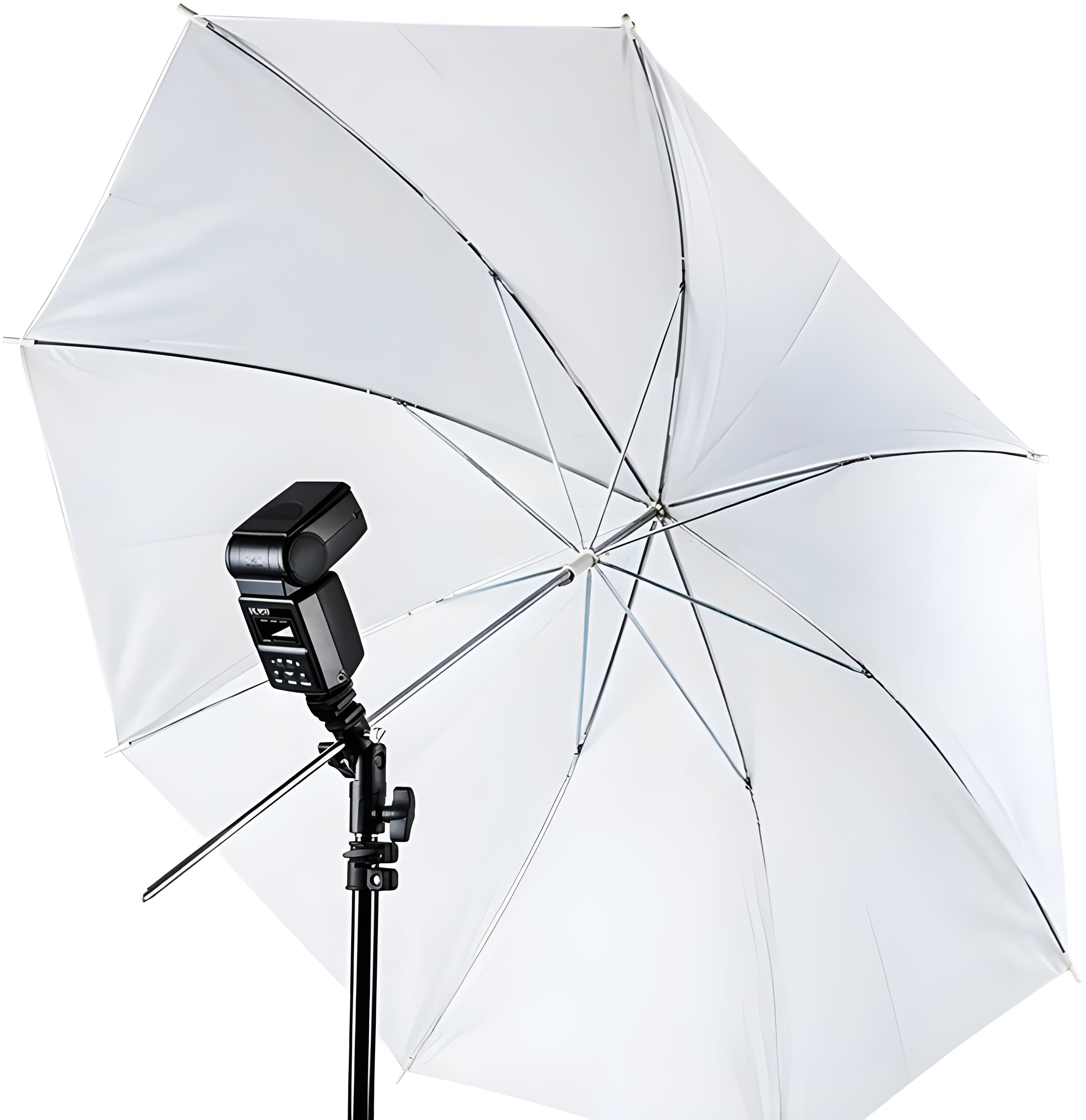 Universal Metal Flash Hot Shoe Speedlite Umbrella Holder Light Stand Grip Bracket