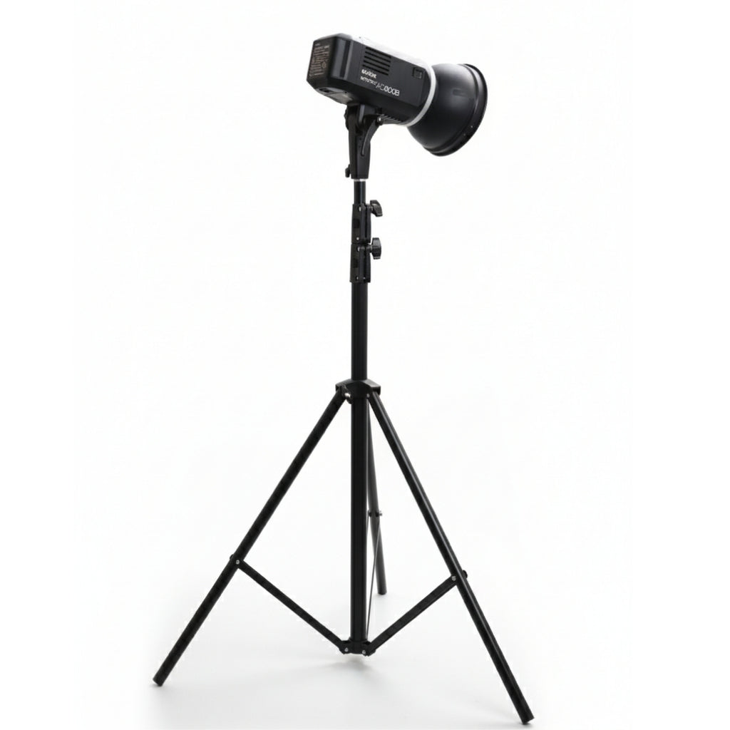 Professional Heavy-Duty Light Stand (8ft) for Strobe & Studio Flash | Maqbool & Sons