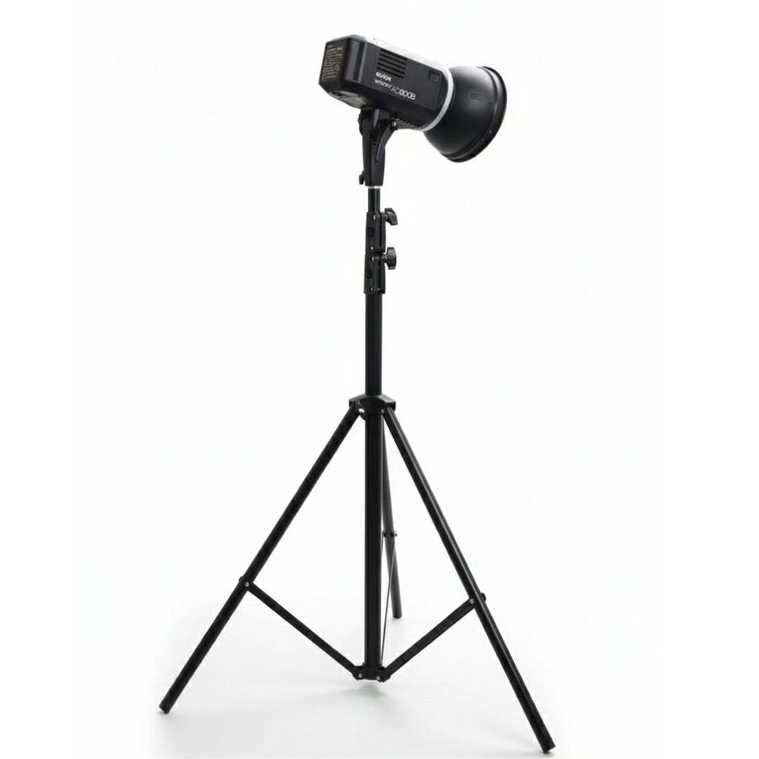 Professional Heavy-Duty Light Stand (8ft) for Strobe & Studio Flash | Maqbool & Sons