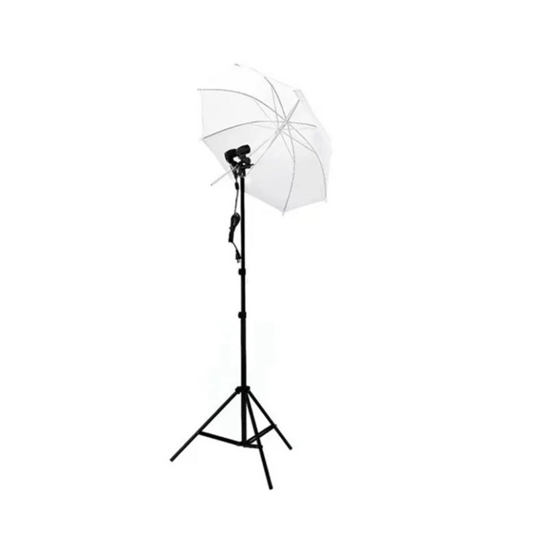 Affordable Single Holder Studio Lighting Kit (3-in-1) for Portraits & Video
