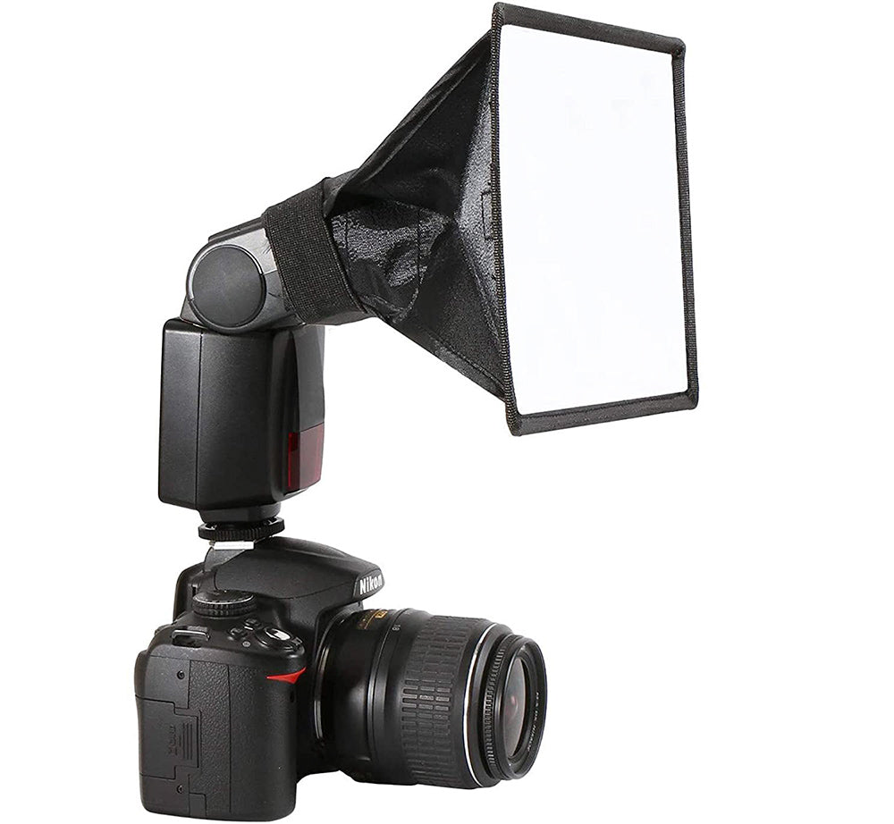 Universal Camera Flash Softbox Diffuser Kit for Canon Nikon Speedlights